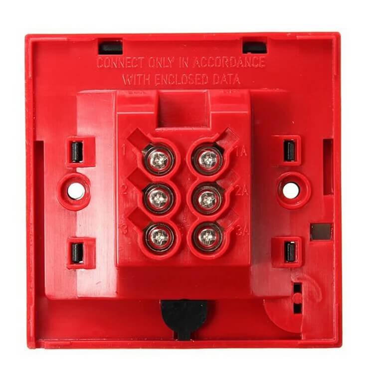one way for break glass call point and break glass fire alarm