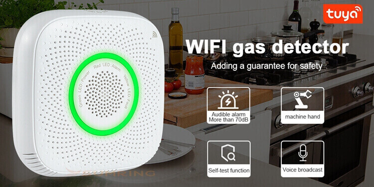 Top smart gas detector wifi gas sensor