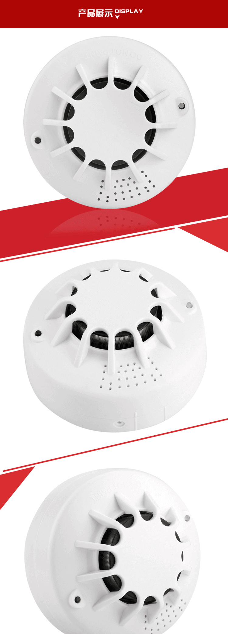 fire & safety cheap smoke alarm kitchen smoke detector