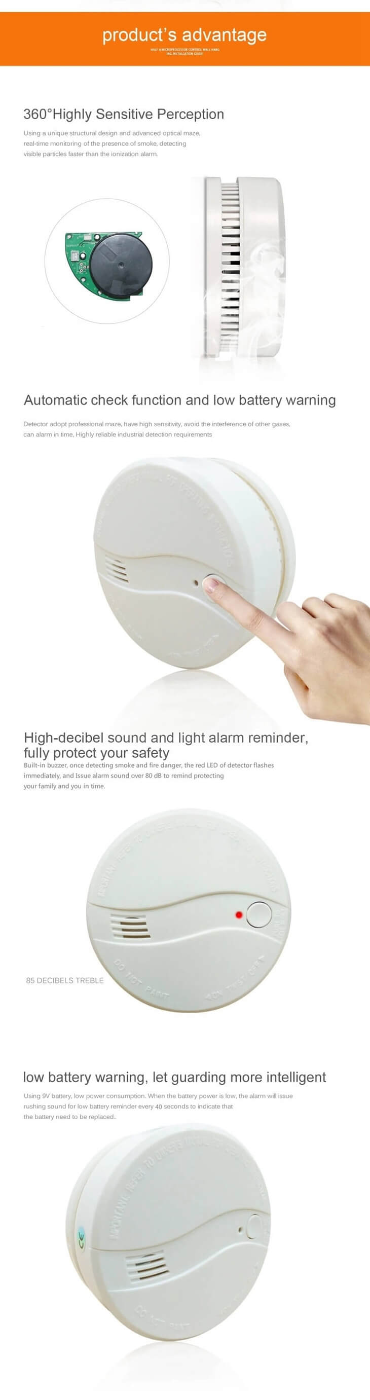 low smoke detector cost for you and advantages of photoelectric detectors