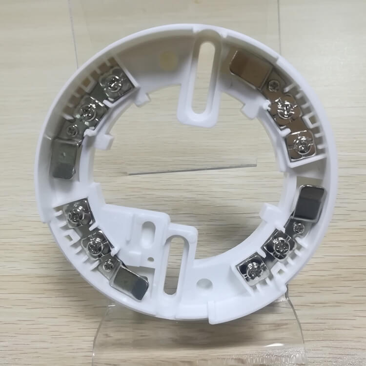 wired fixed temperature heat detector and hard wired heat detector