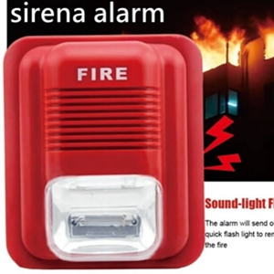 what is the purpose of strobe alarm in a fire sirena alarm system？