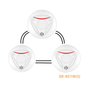 What are wireless photoelectric smoke detectors?