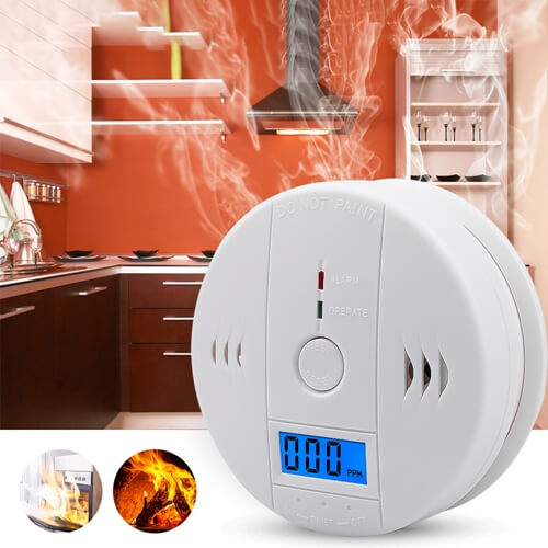 How to install co monoxide detector ？